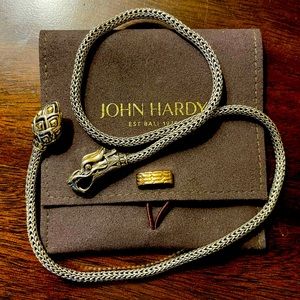 John Hardy Legends Naga 20 inch dragon clasp necklace